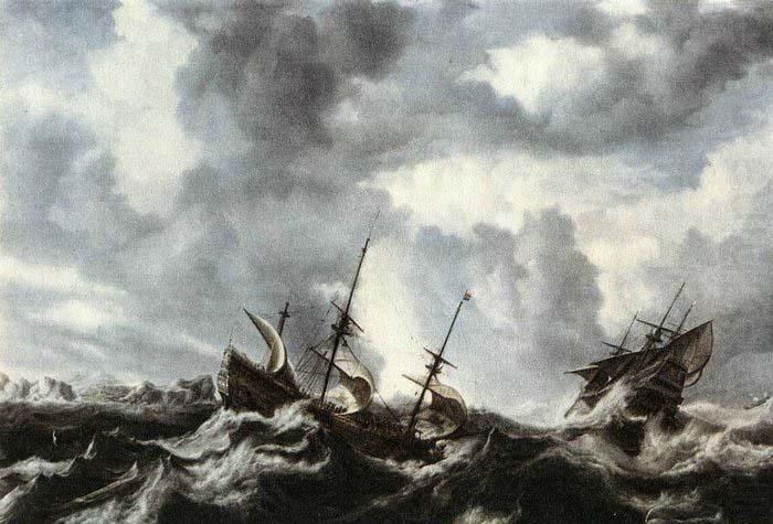 PEETERS, Bonaventura the Elder Storm on the Sea china oil painting image
